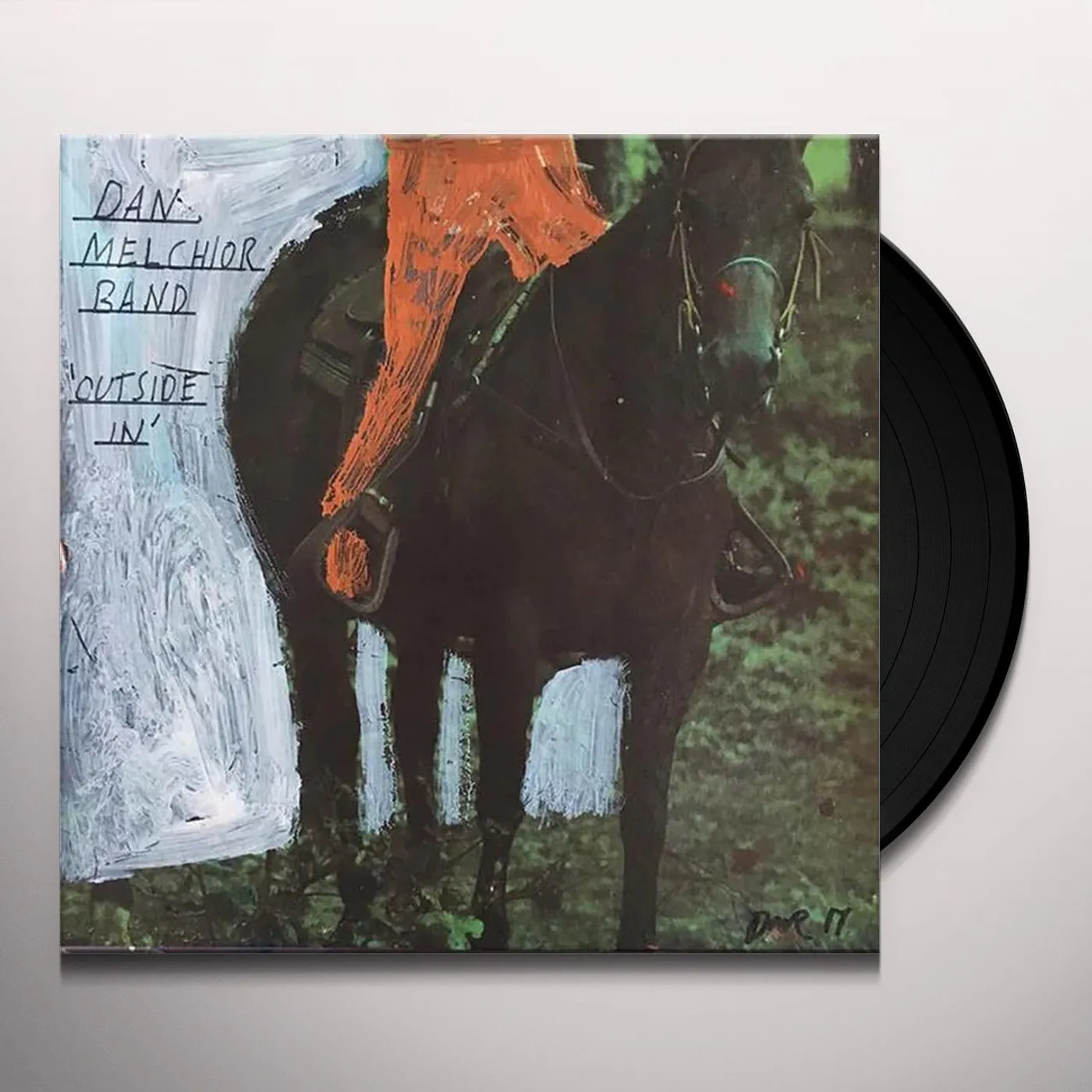 Dan Melchior Band Outside In (Translucent Orange Vinyl Version) Vinyl Record