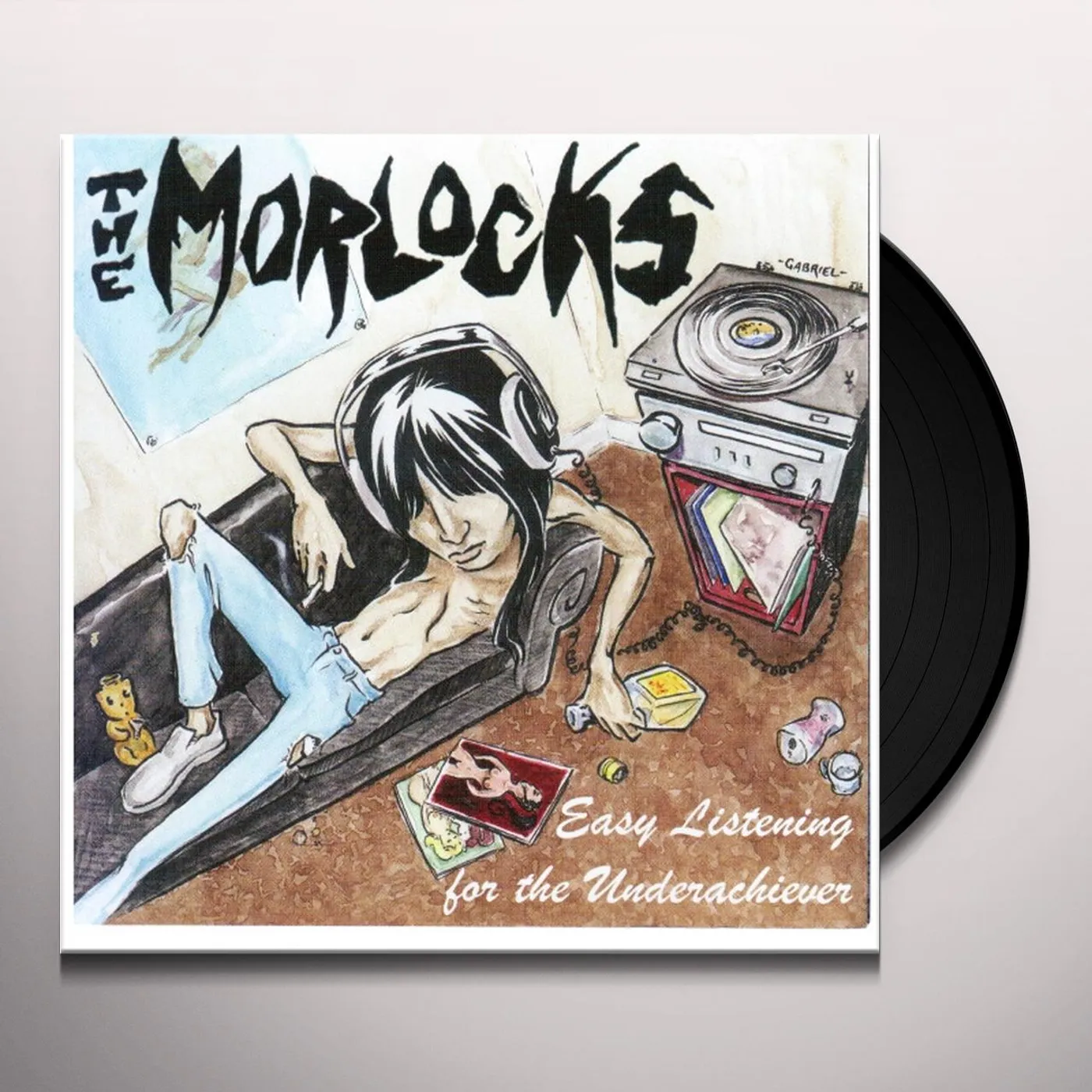 The Morlocks EASY LISTENING FOR THE UNDERACHIEVER Vinyl Record