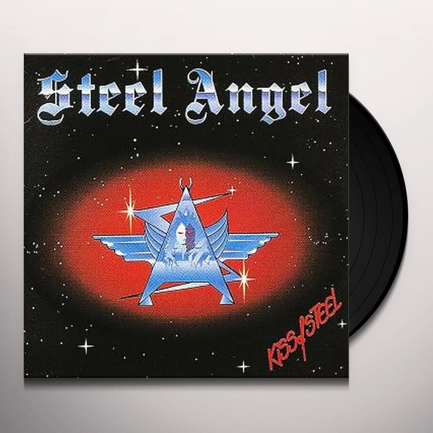 Steel Angel Kiss Of Steel Vinyl Record