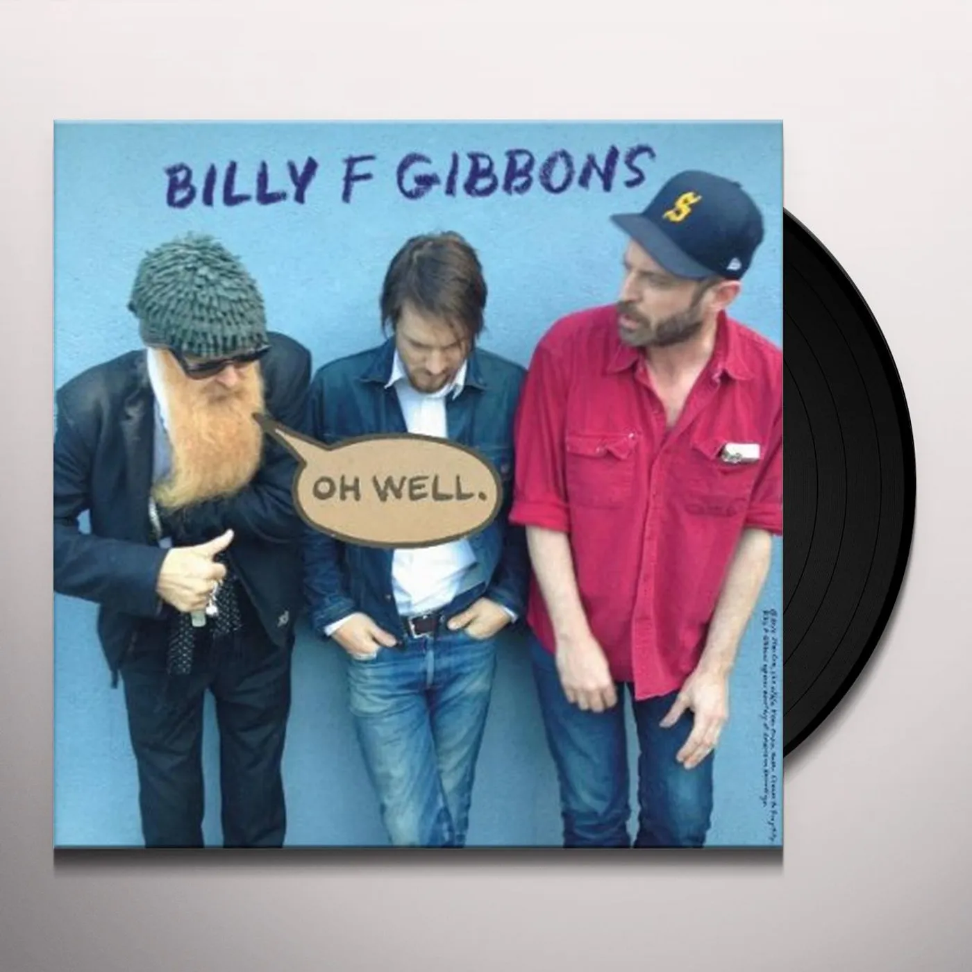 Billy F/Matt Sweeney Gibbons & Bonnie 'Prince' Bil OH WELL B/W STORMS Vinyl Record - UK Release