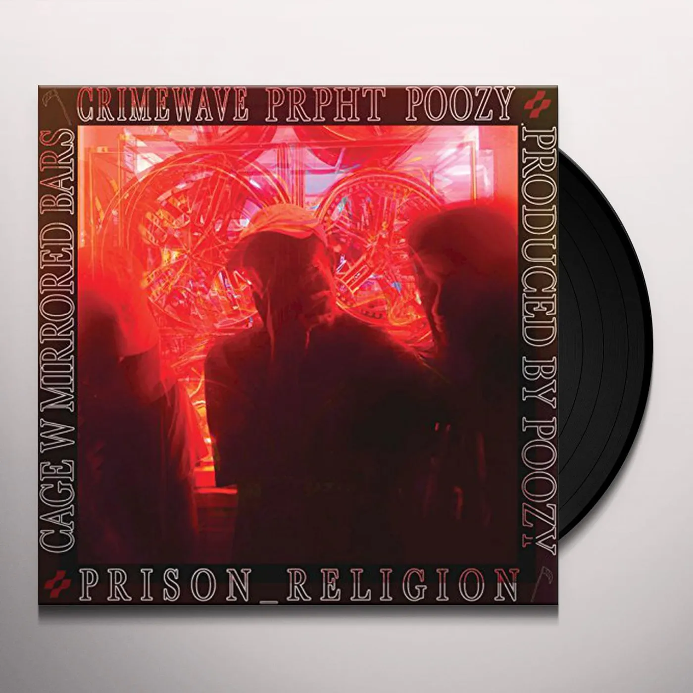 Prison Religion Cage With Mirrored Bars Vinyl Record