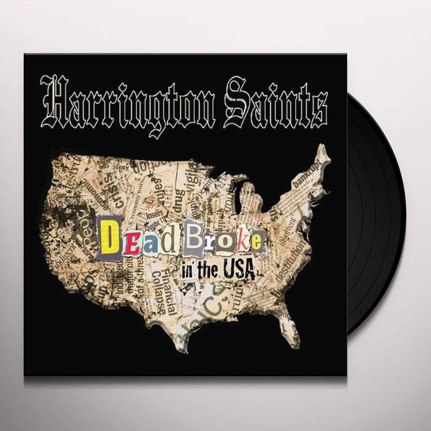 Harrington Saints Dead Broke In The USA Vinyl Record