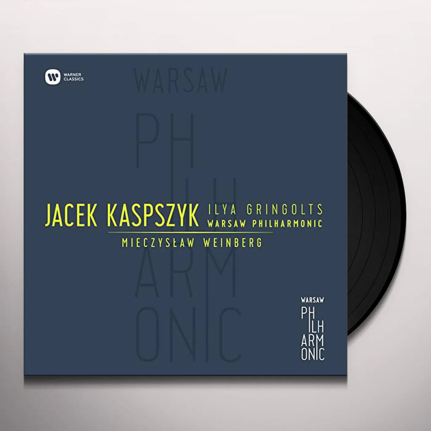 Weinberg / Kaspszyk / Gringolts / Warsaw Phil WEINBERG: VIOLIN CONCERTO & SYMPHONY 4 Vinyl Record