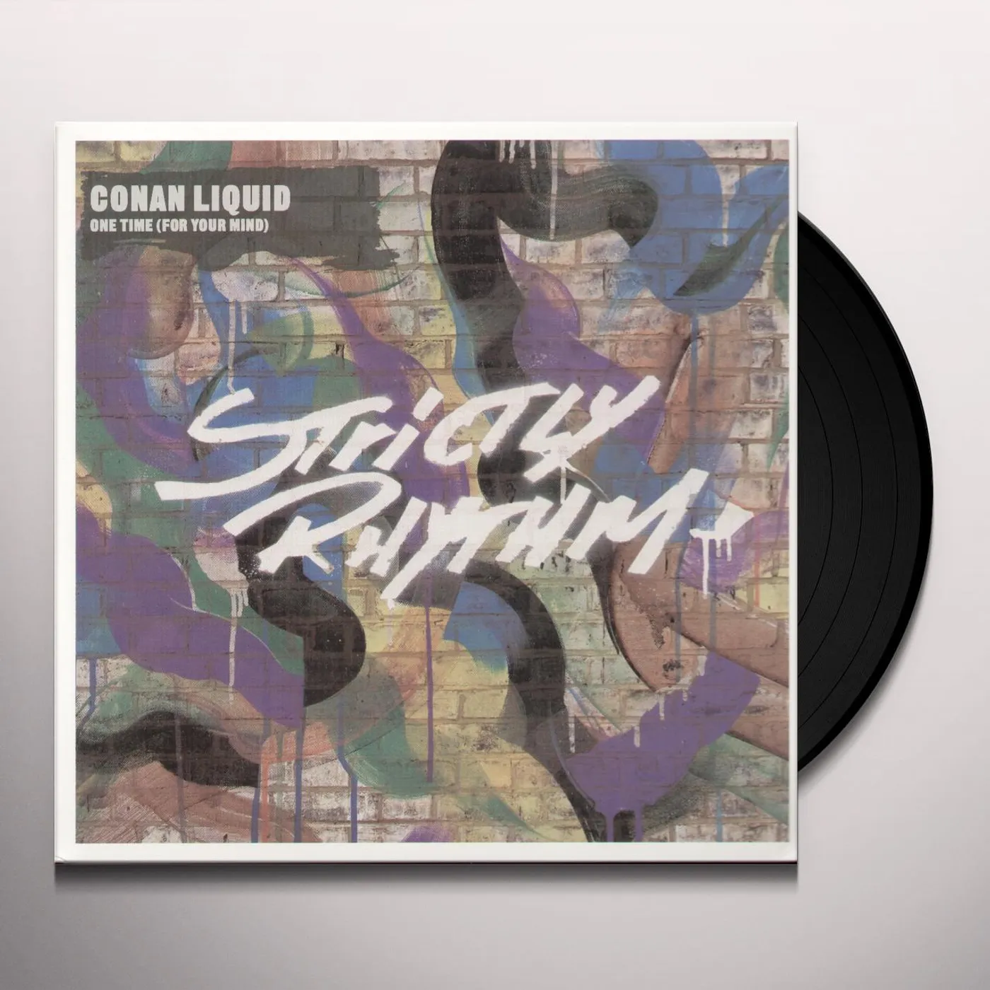 Conan Liquid ONE TIME (FOR YOUR MIND) Vinyl Record - UK Release