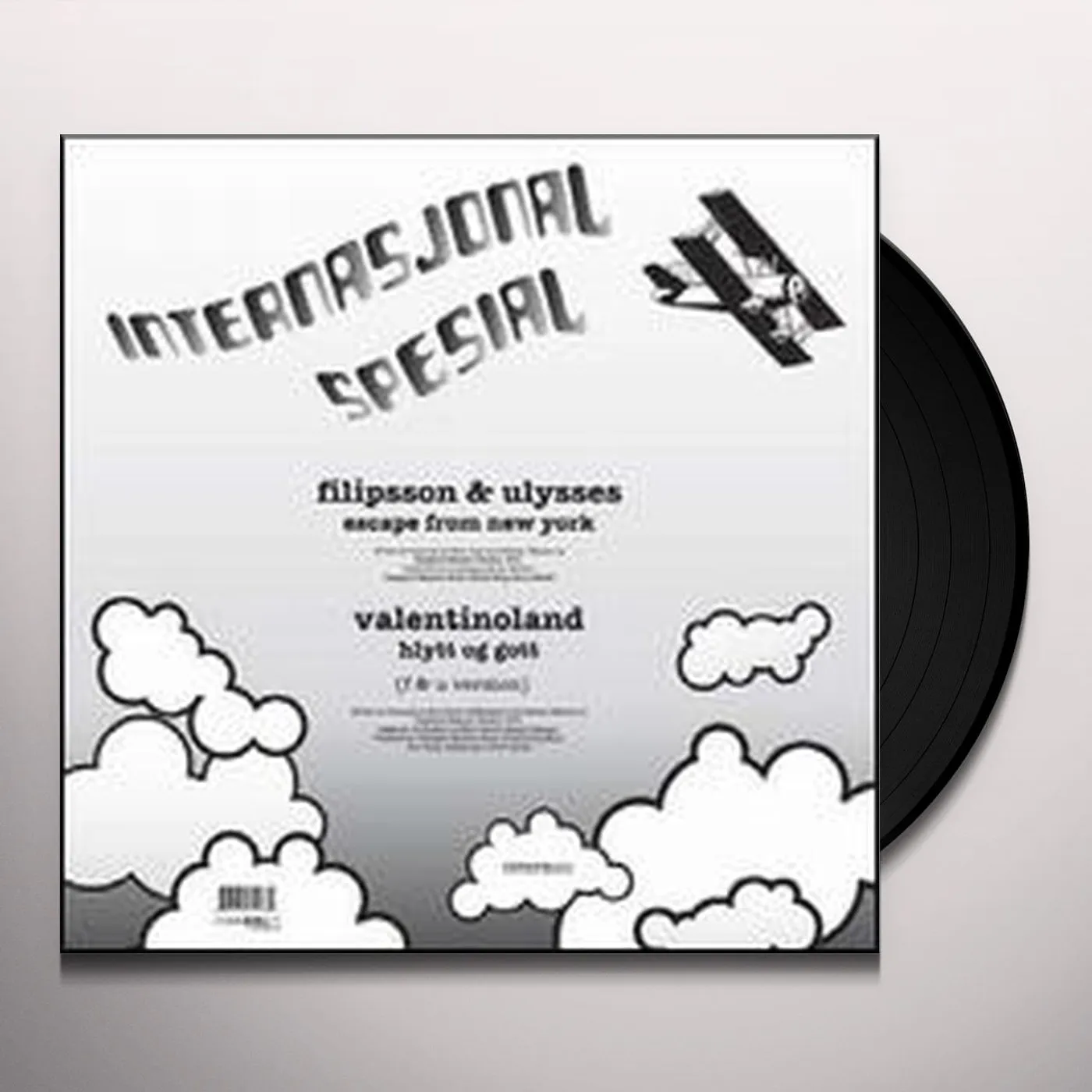 Filippson & Ulysses ESCAPE FROM NEW YORK Vinyl Record