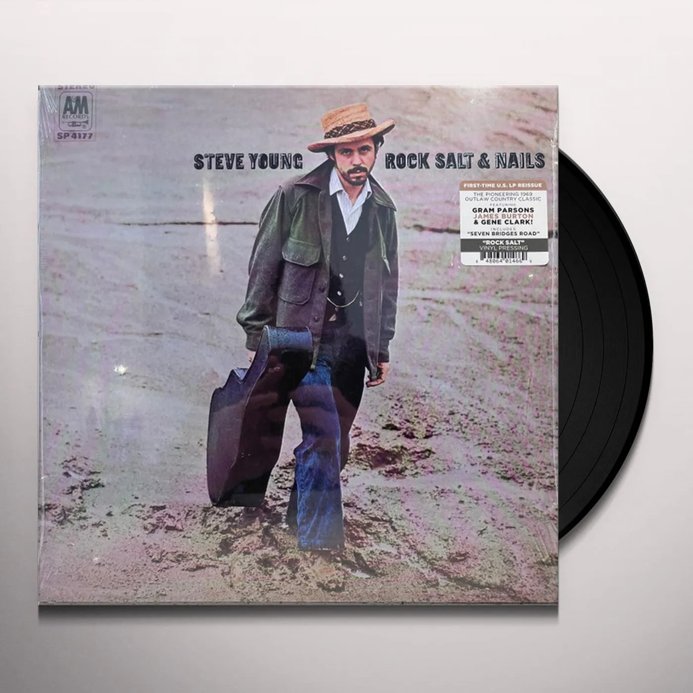 Steve Young Rock Salt And Nails Vinyl Record