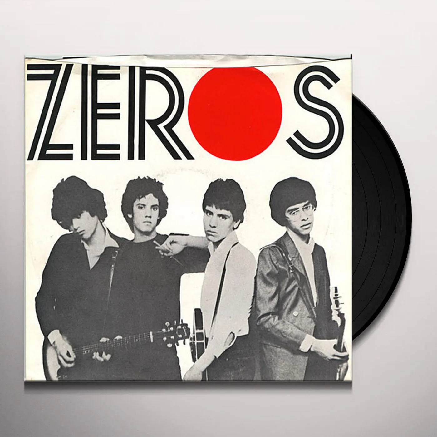The Zeros DON'T PUSH ME AROUND Vinyl Record