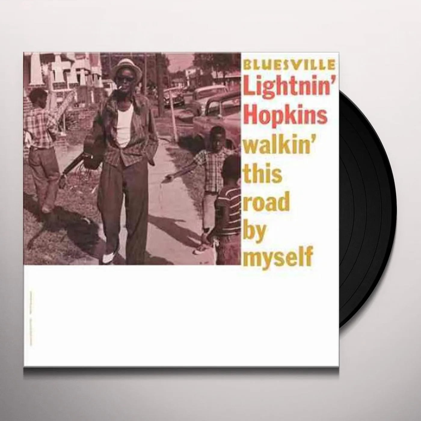 Lightnin' Hopkins WALKIN THIS ROAD BY MYSELF Vinyl Record