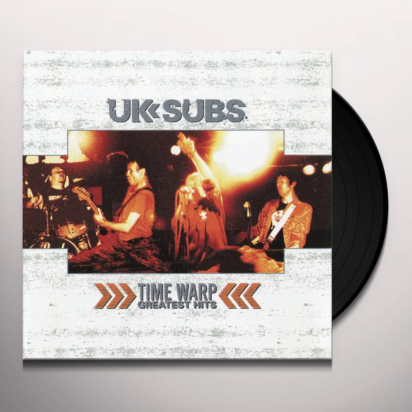 U.K. Subs TIME WARP - GREATEST HITS Vinyl Record
