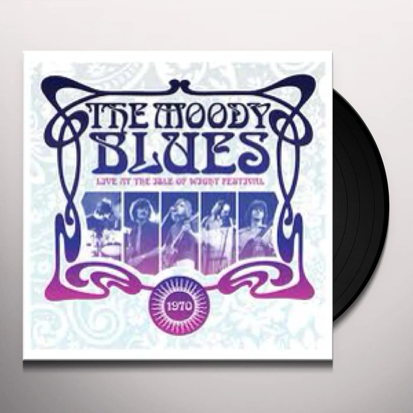 The Moody Blues LIVE AT THE ISLE OF WIGHT FESTIVAL 1970 (LTD/VIOLET VINYL/2LP) Vinyl Record