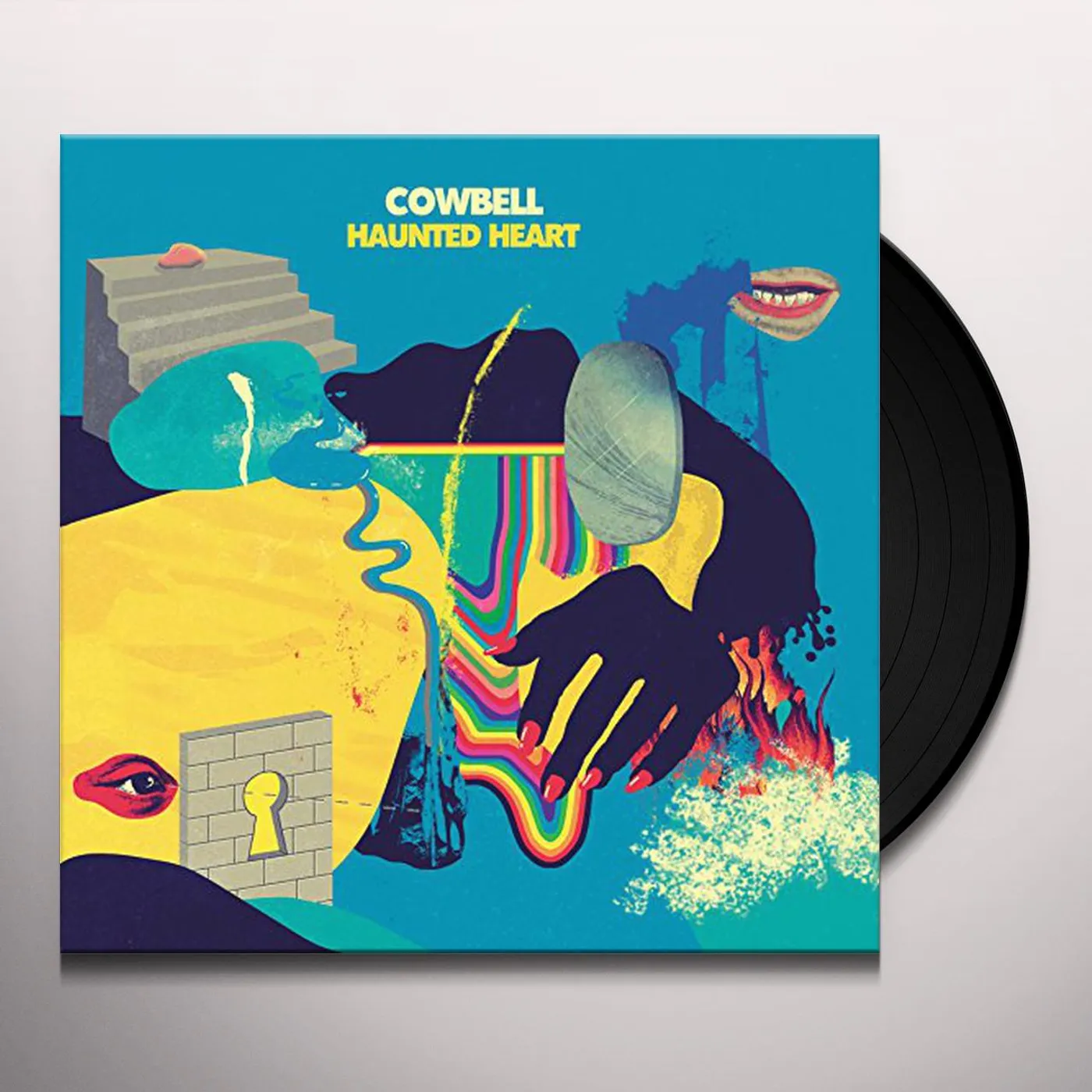 Cowbell Haunted Heart Vinyl Record