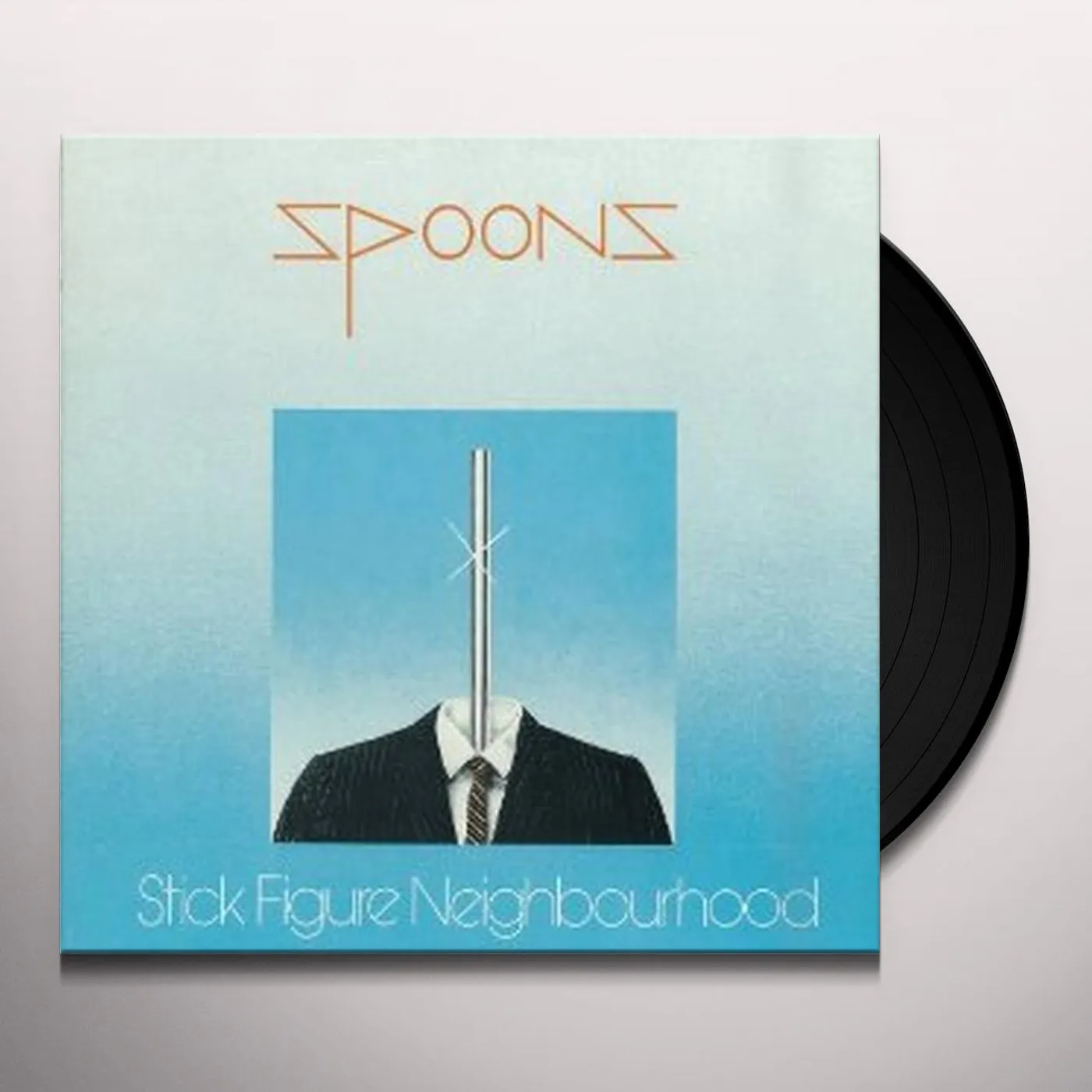 Spoons Stick Figure Neighbourhood Vinyl Record
