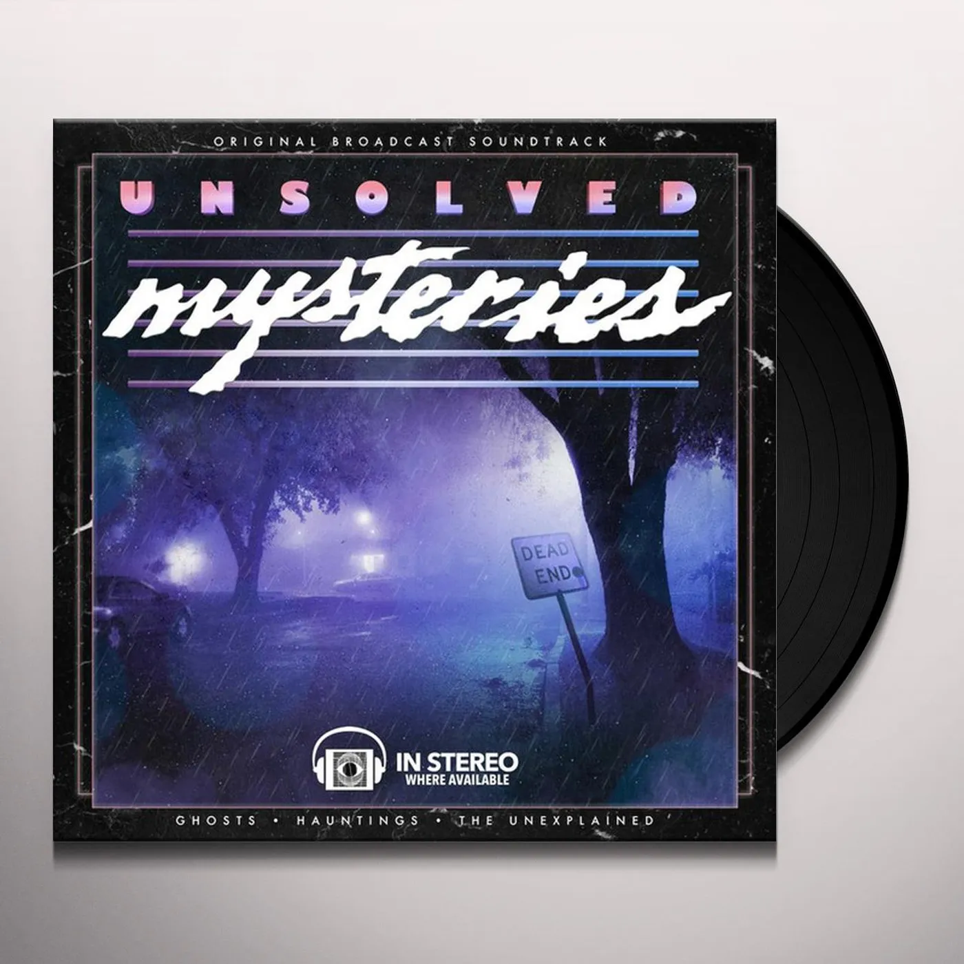 Gary Malkin Unsolved Mysteries: Ghosts/Hauntings/The Unexplained (OST) Vinyl Record