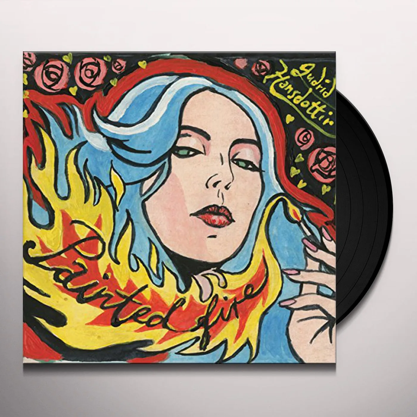 Gudrid Hansdottir Painted Fire Vinyl Record