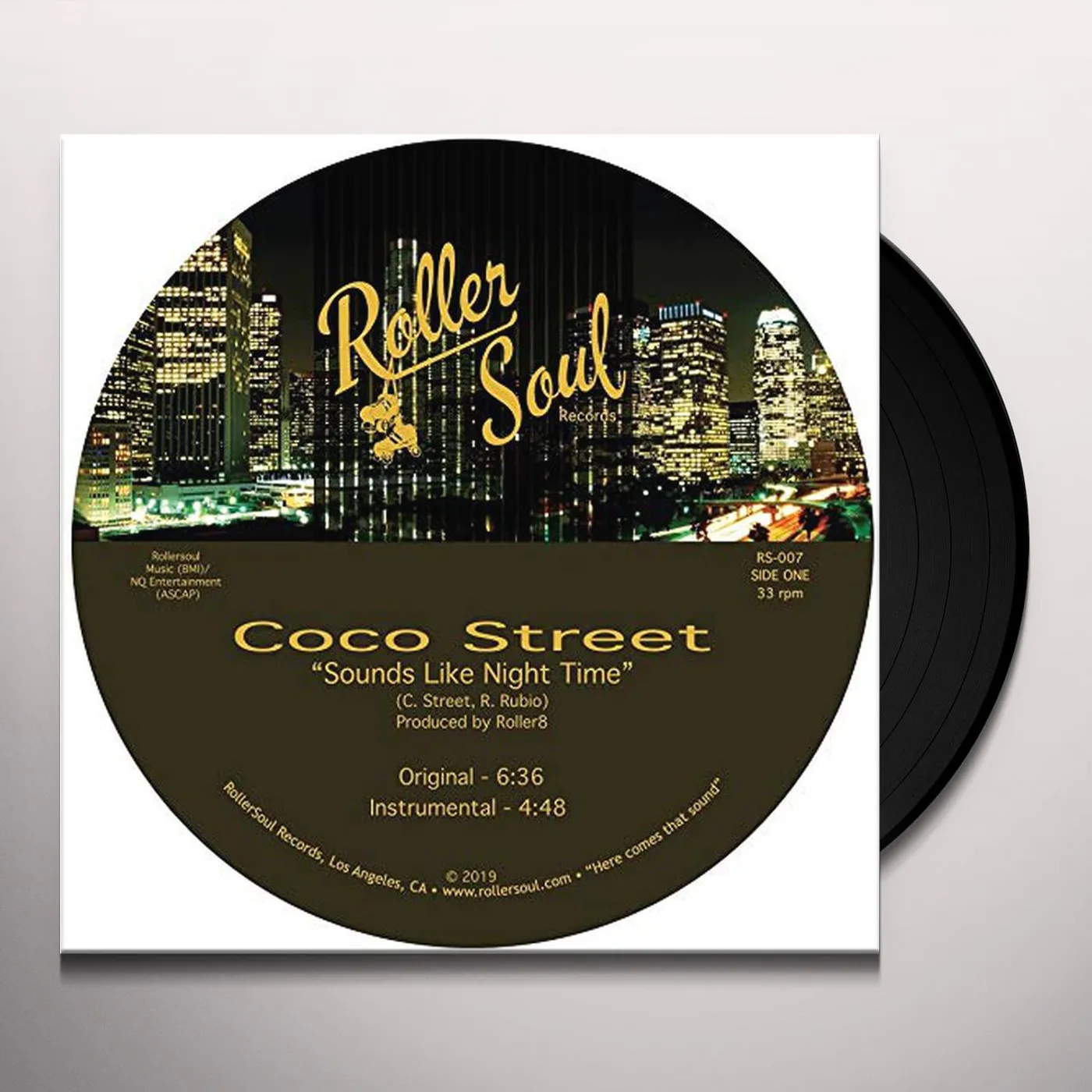 Coco Street Sounds Like Night Time Vinyl Record