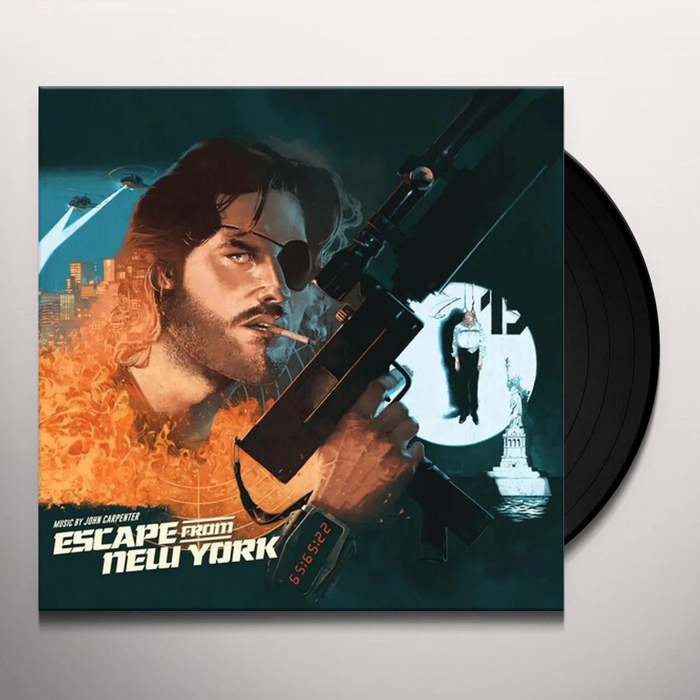 John Carpenter / Alan Howarth ESCAPE FROM NEW YORK (EXPANDED) / Original Soundtrack Vinyl Record - Gatefold Sleeve