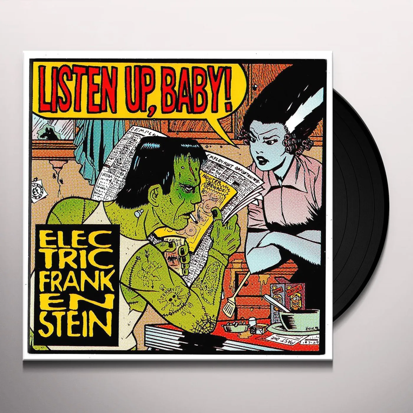 Electric Frankenstein Listen Up Baby [Import] Vinyl Record
