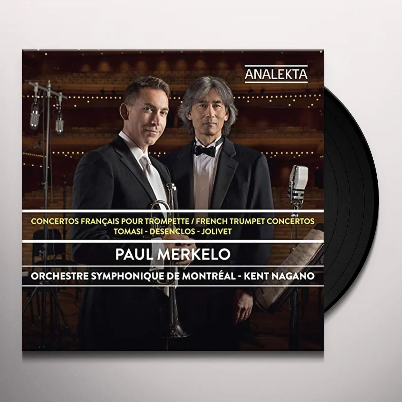Paul Merkelo CONCERTO FRANCAIS POUR TROMPETTE Vinyl Record