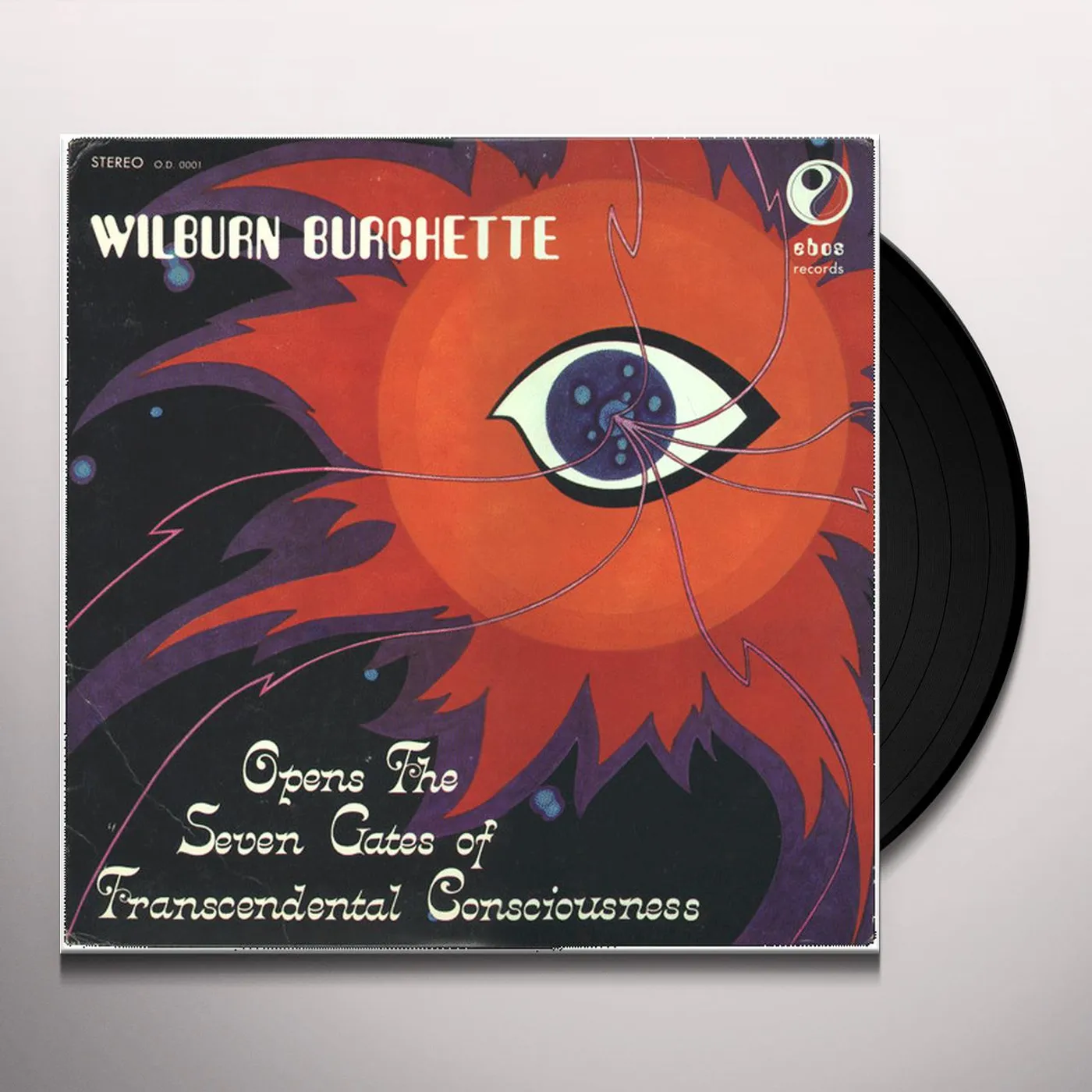 Master Wilburn Burchette OPENS THE SEVEN GATES OF TRANSCENDENTAL CONSCIOUSNESS Vinyl Record