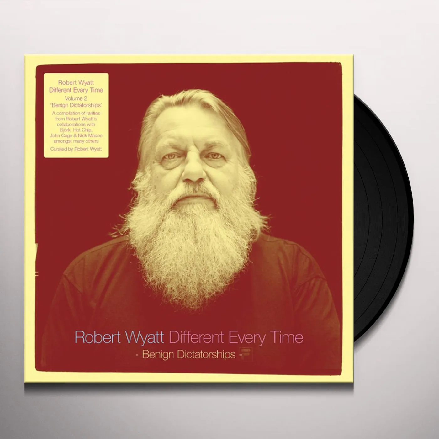 Robert Wyatt DIFFERENT EVERY TIME (BENIGN DICTATORSHIPS) (2LP/DL CARD) Vinyl Record