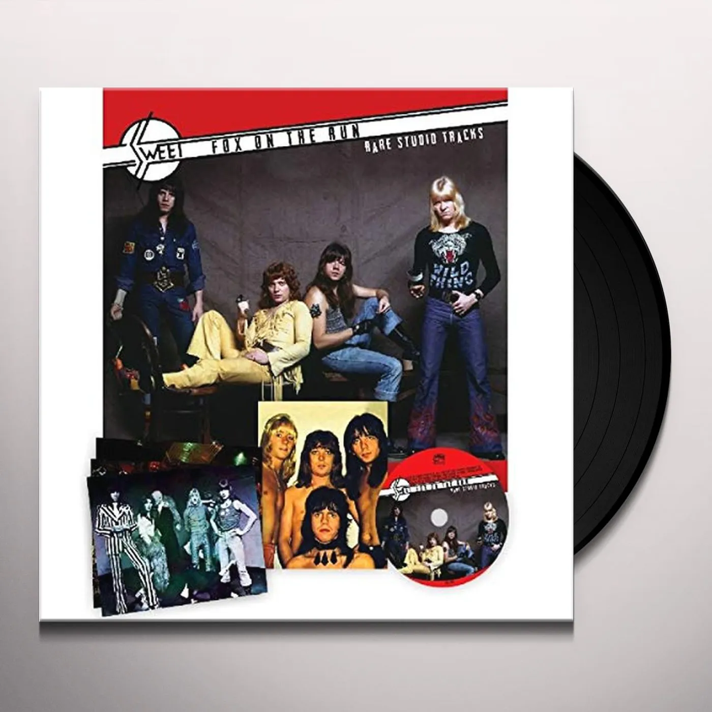 Sweet FOX ON THE RUN - RARE STUDIO TRACKS Vinyl Record