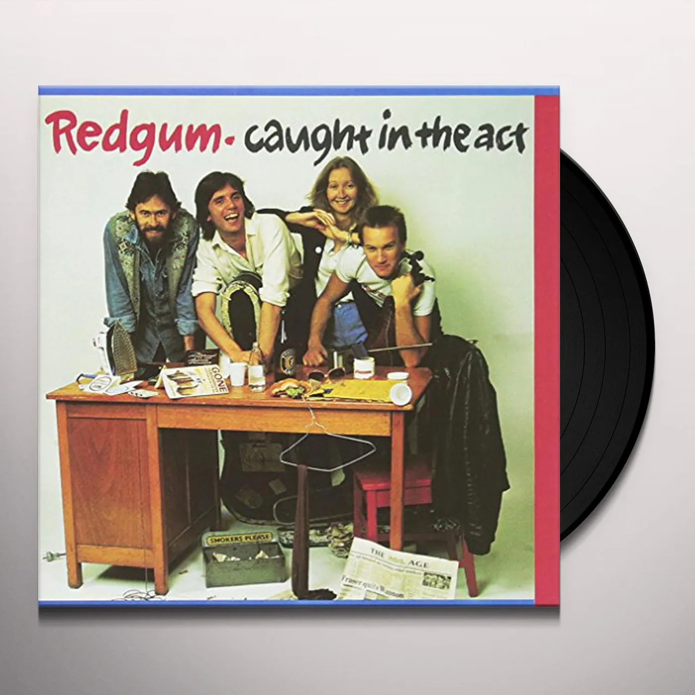 Redgum Caught In The Act Vinyl Record