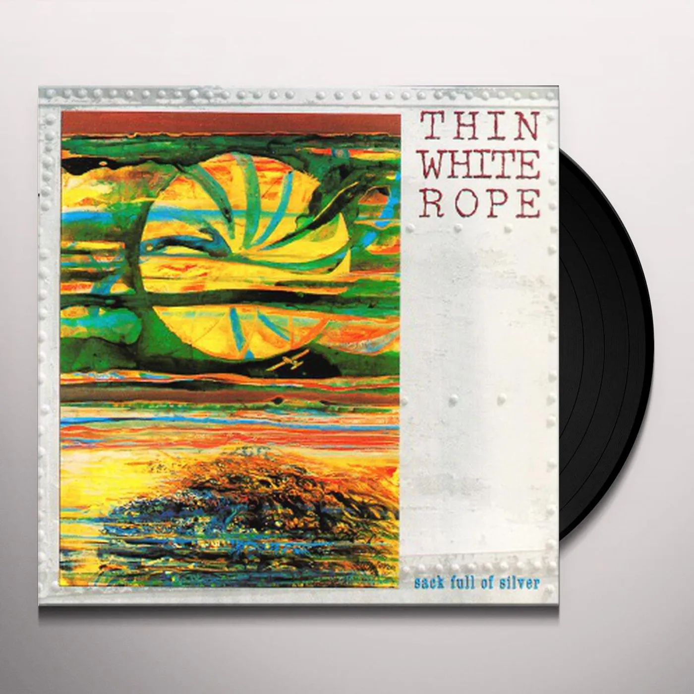 Thin White Rope Sack Full of Silver Vinyl Record