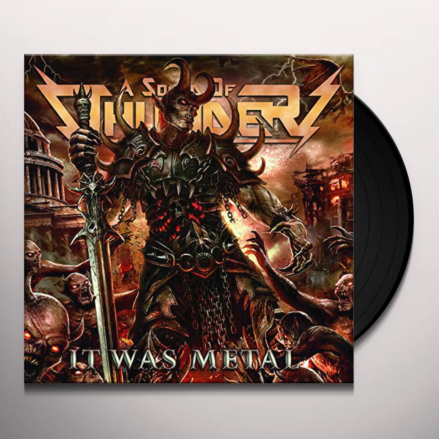 A Sound of Thunder It Was Metal Vinyl Record