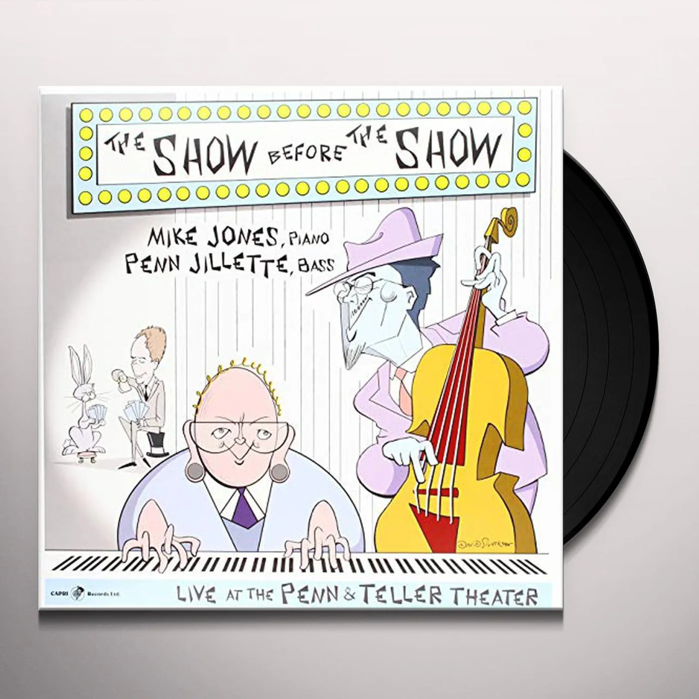 Mike Jones and Penn Jillette SHOW BEFORE THE SHOW Vinyl Record
