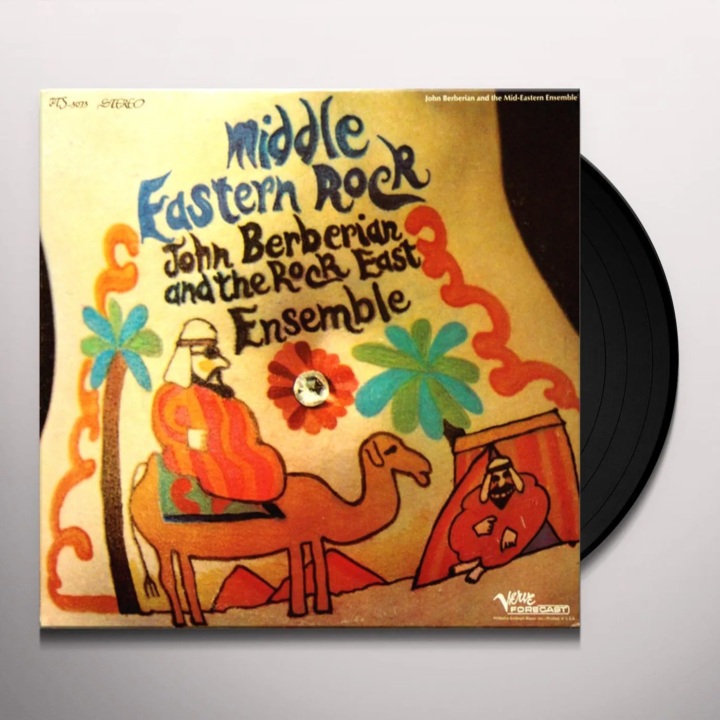John Berberian And The Rock East Ensemble Middle Eastern Rock Vinyl Record