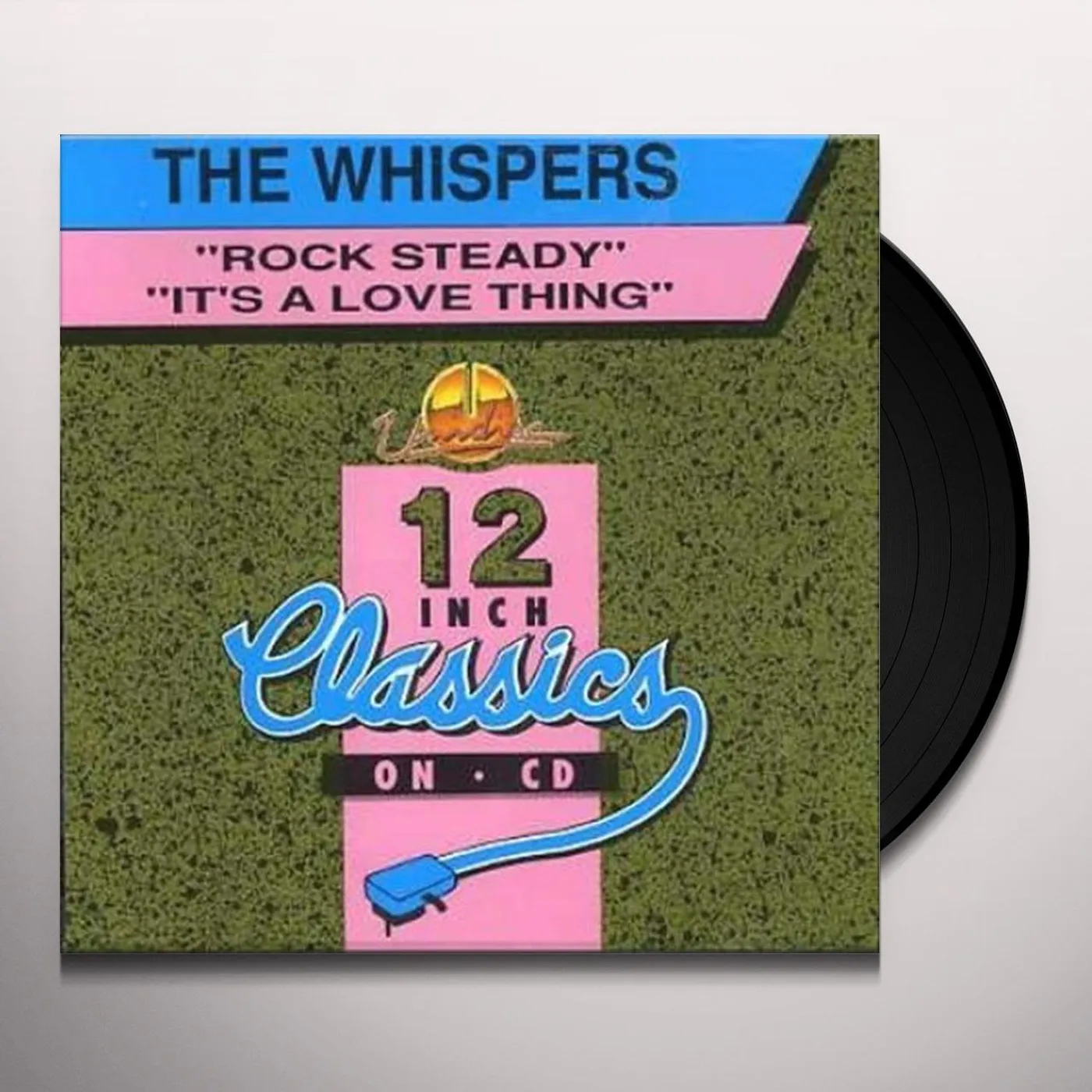 Whispers ROCK STEADY/IT'S A LOVE THIN Vinyl Record