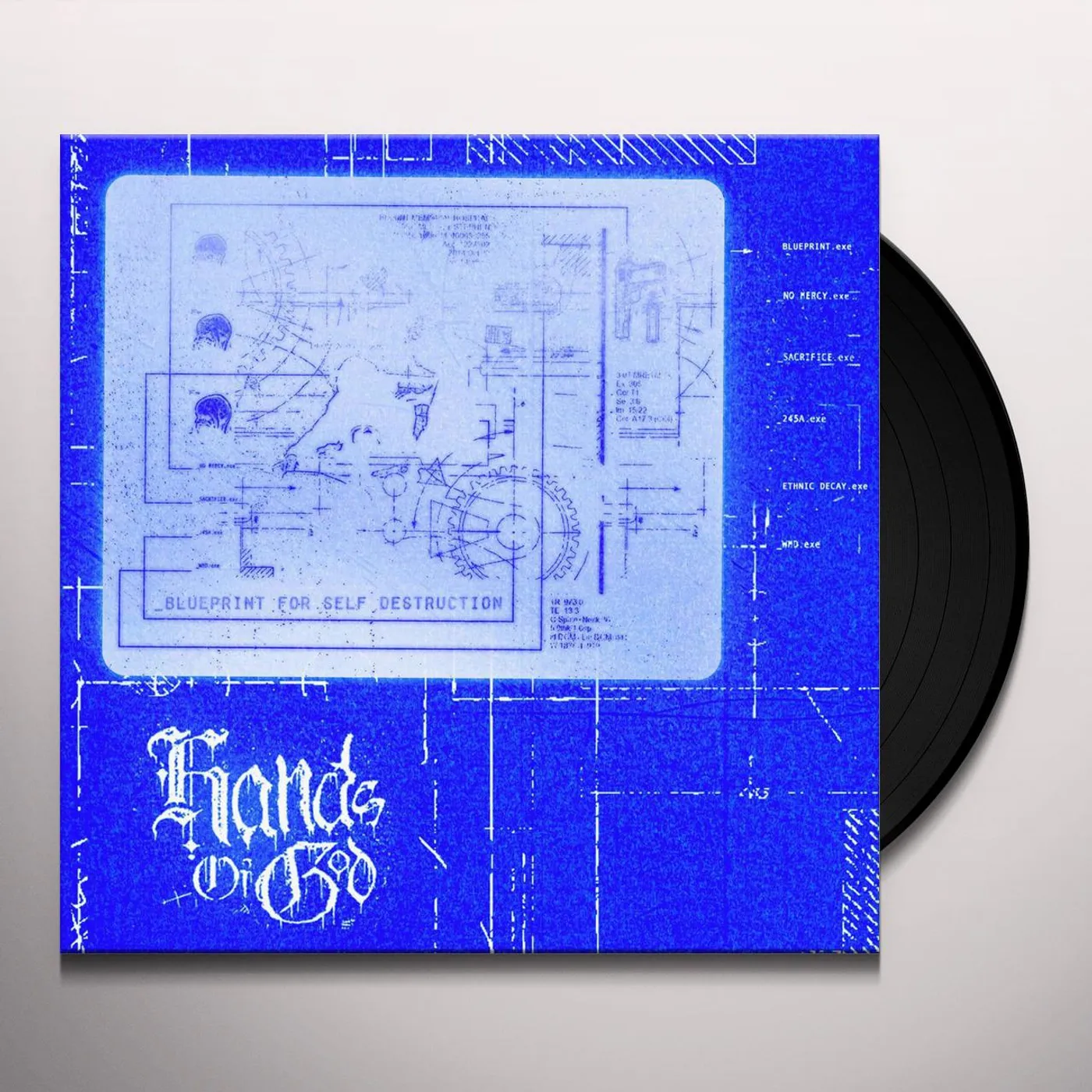 Hands Of God Blueprint For Self Destruction Vinyl Record