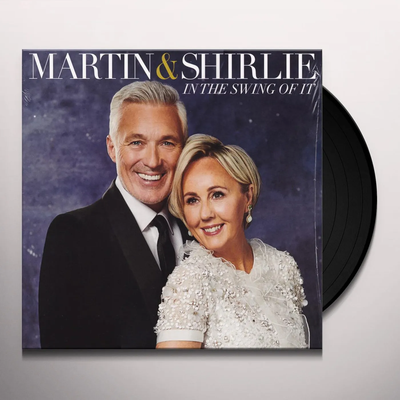 Martin & Shirlie IN THE SWING OF IT Vinyl Record