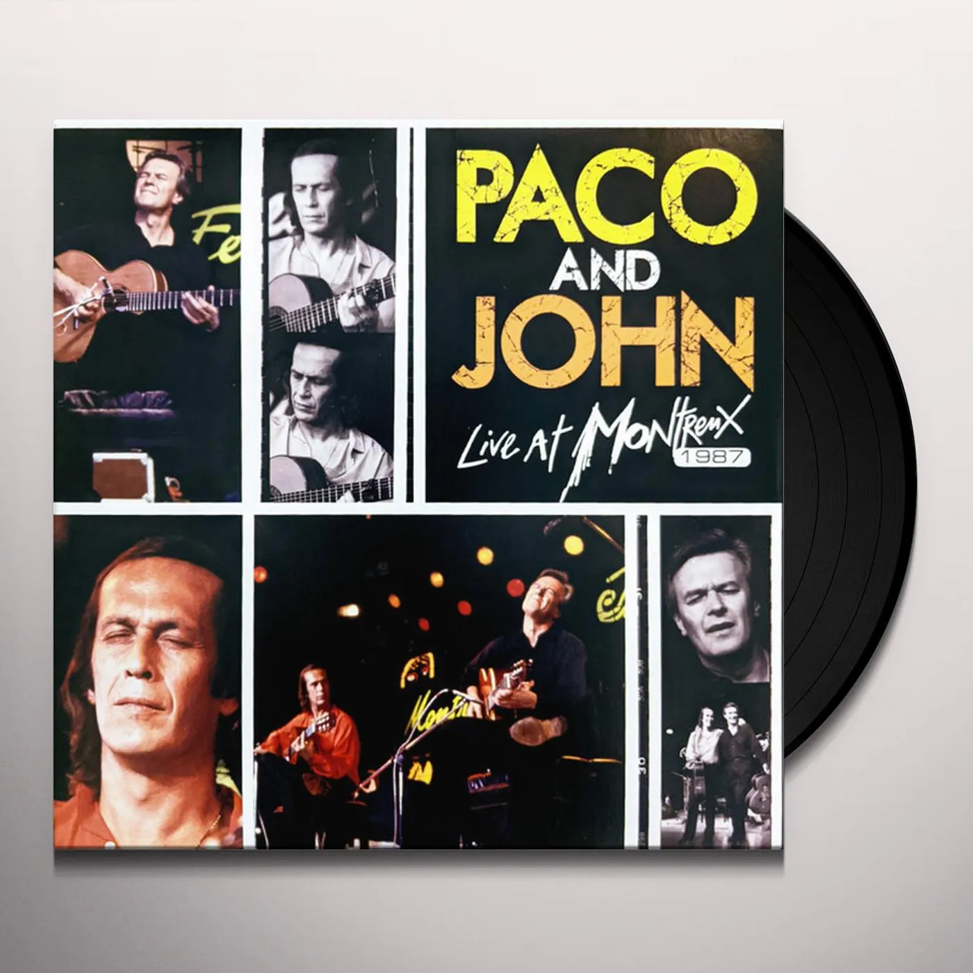 Paco De Lucia PACO AND JOHN LIVE AT MONTREUX 1987 Vinyl Record