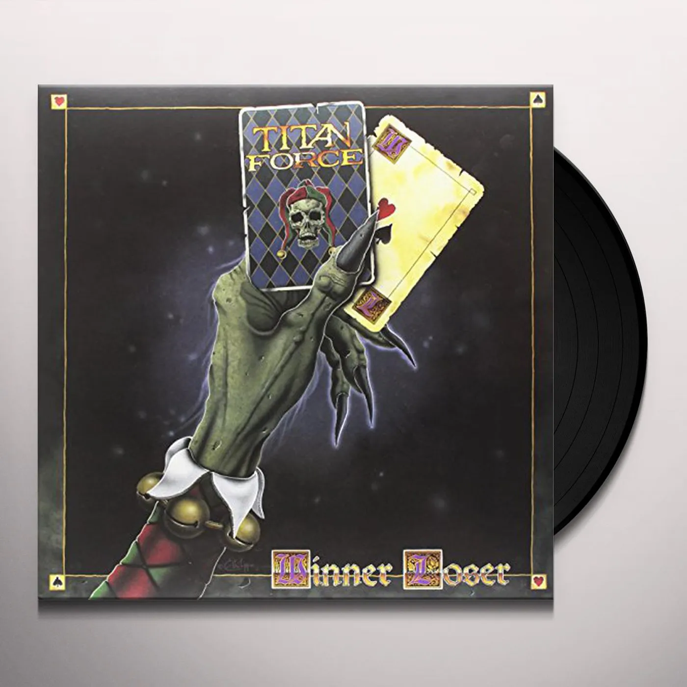 Titan Force Winner / Loser Vinyl Record