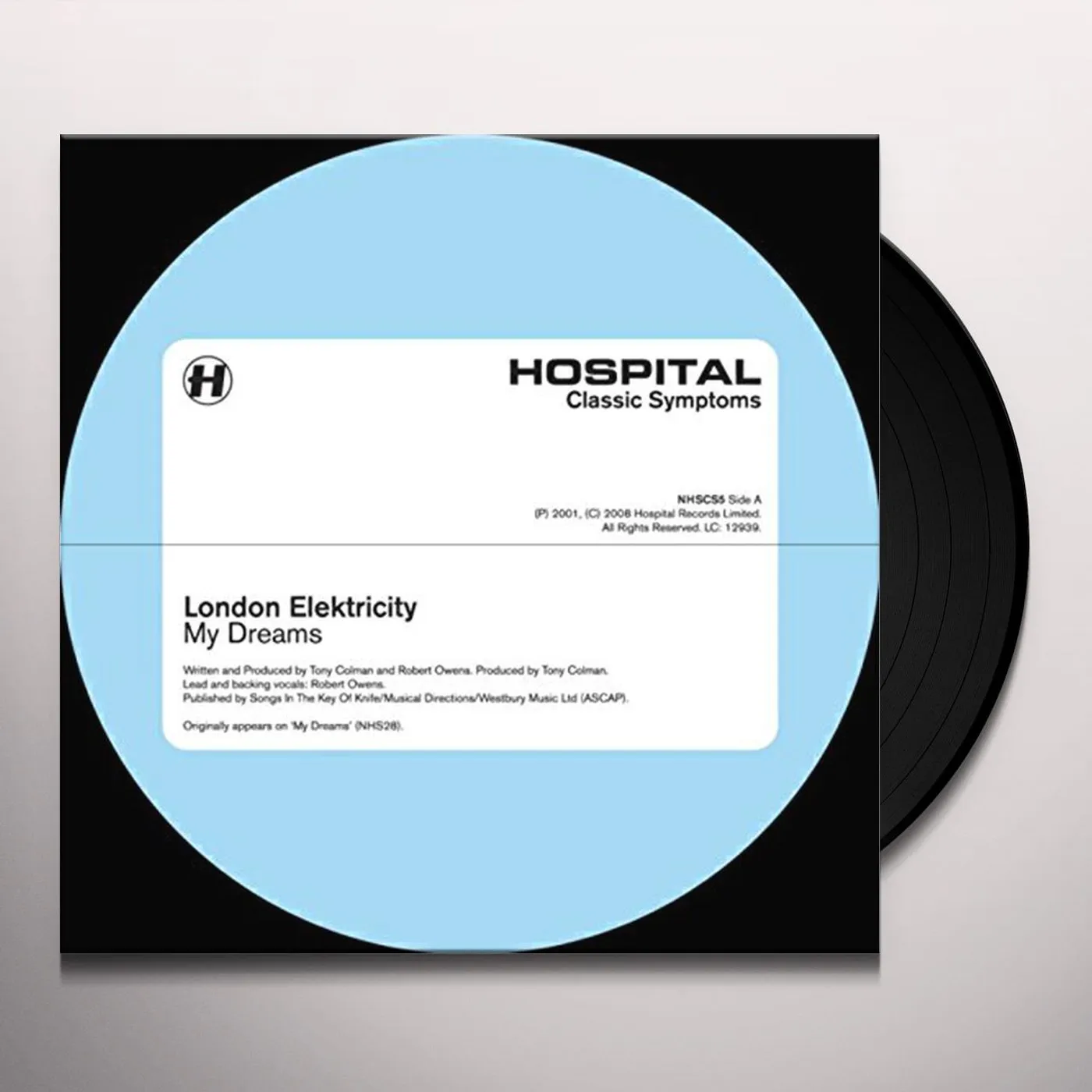 London Elektricity Classic Symptoms 5 Vinyl Record