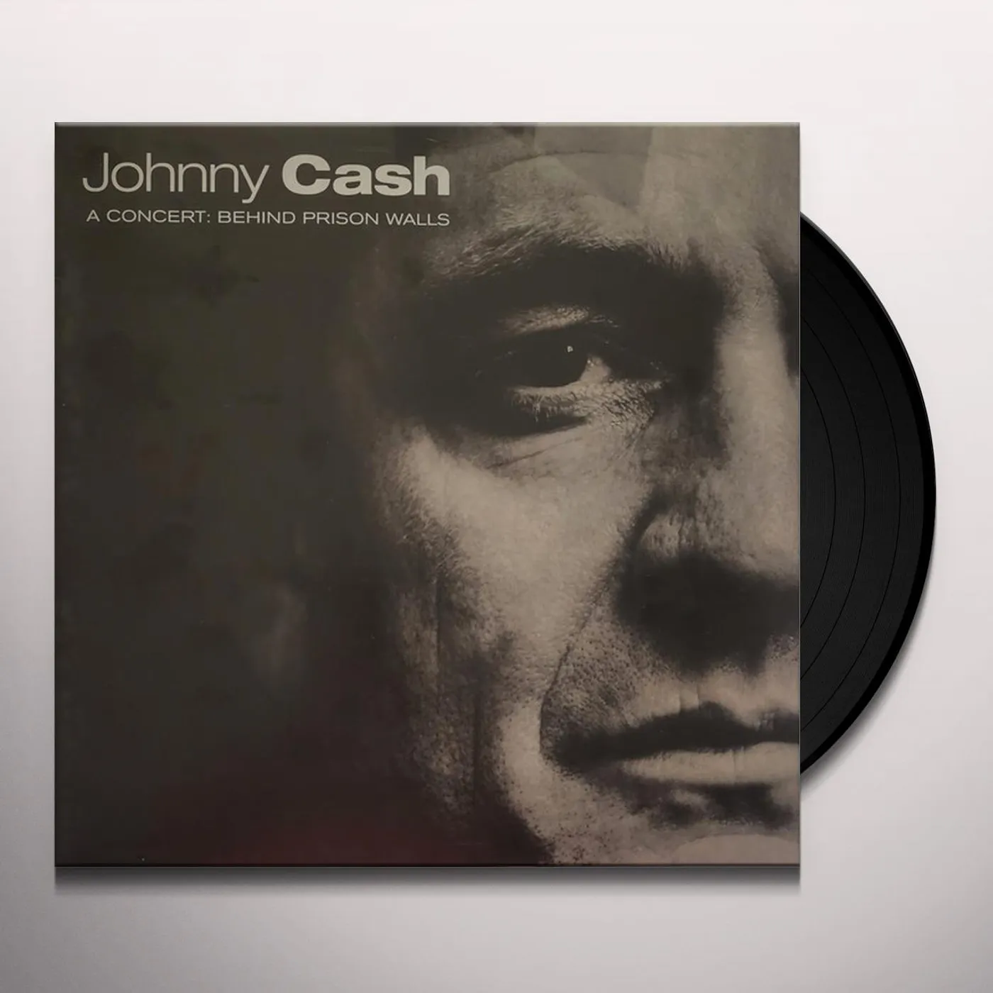 Johnny Cash CONCERT: BEHIND PRISON WALLS Vinyl Record