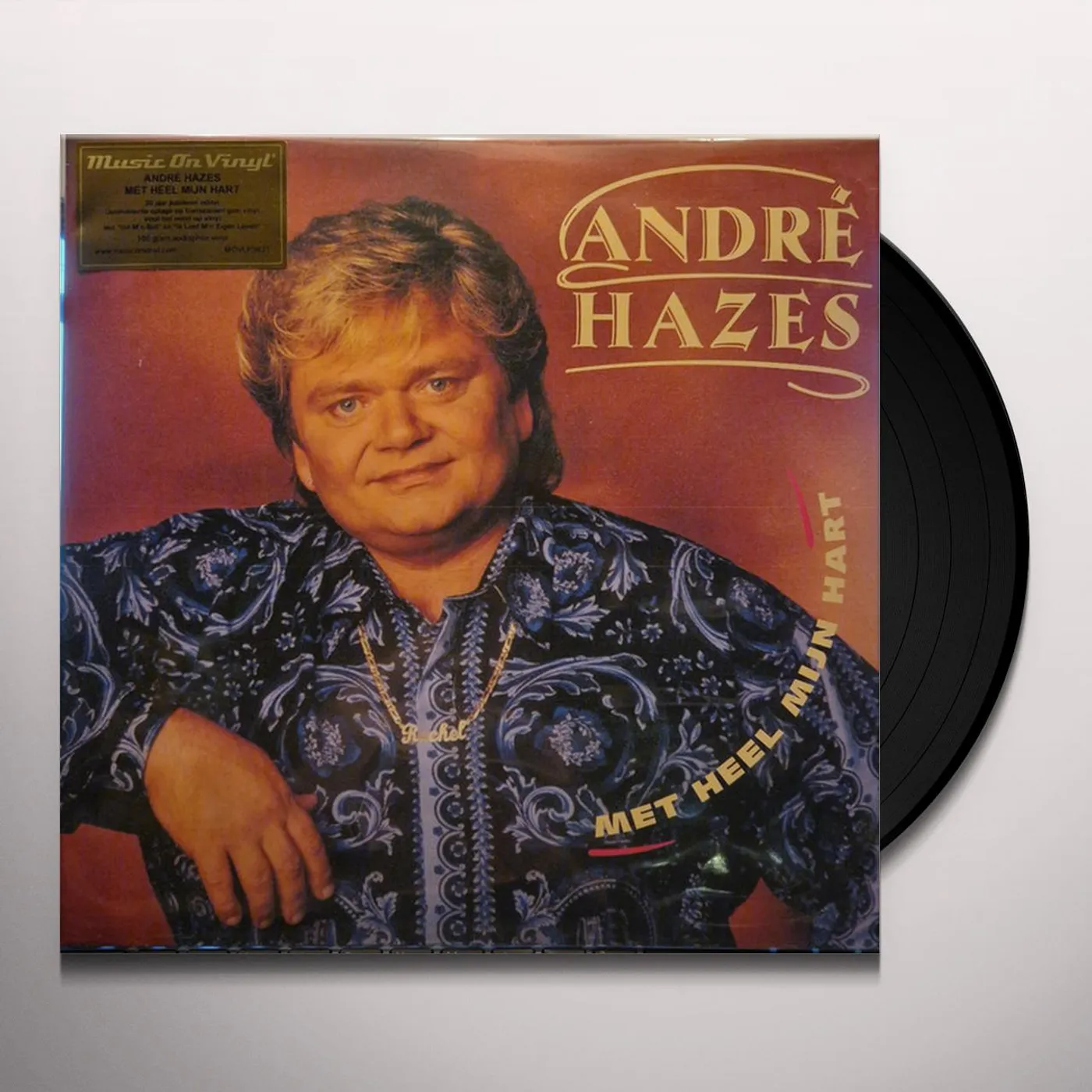 Andre Hazes MET HEEL MIJN HART Vinyl Record