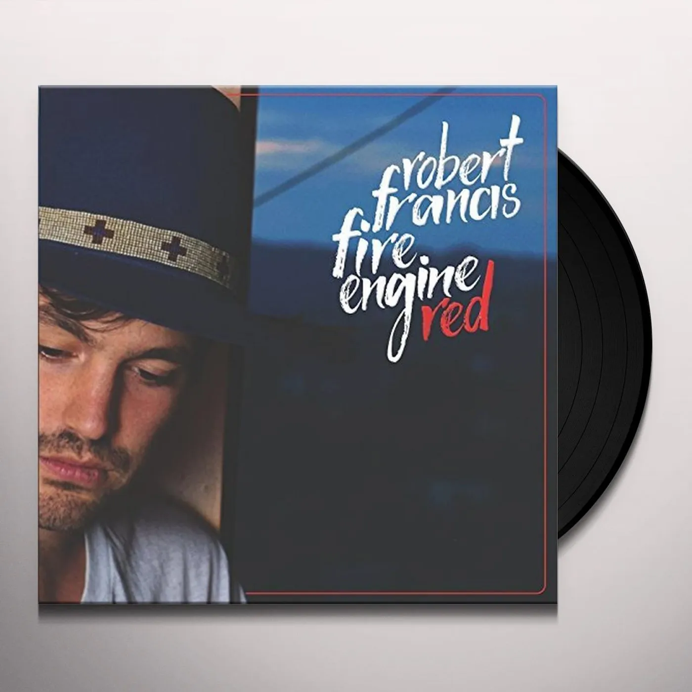Robert Francis Fire Engine Red Vinyl Record