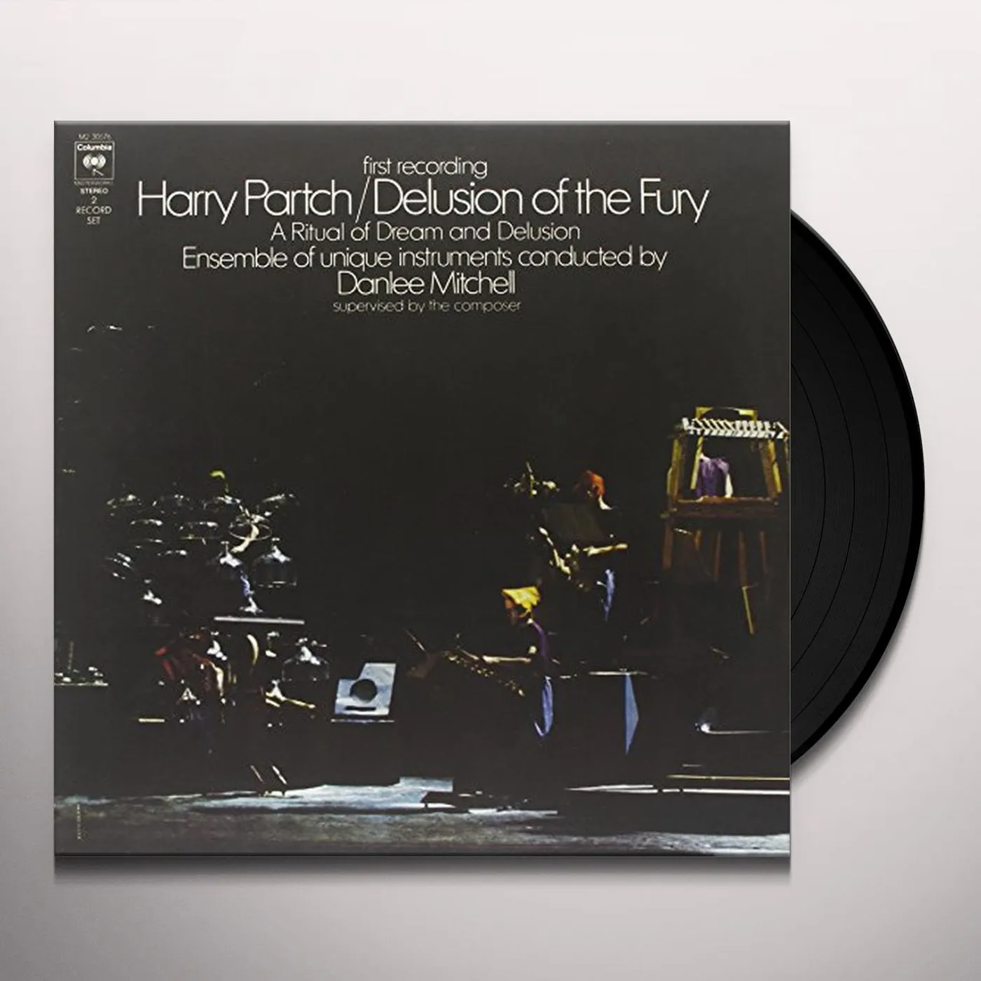 Harry Partch DELUSION OF THE FURY Vinyl Record