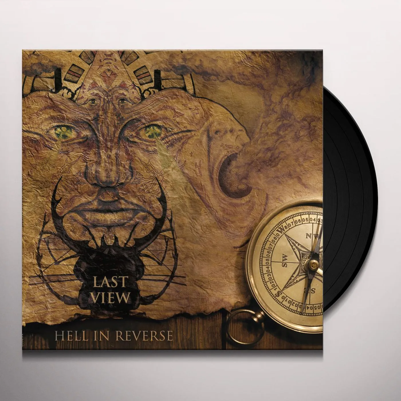 Last View Hell in reverse Vinyl Record