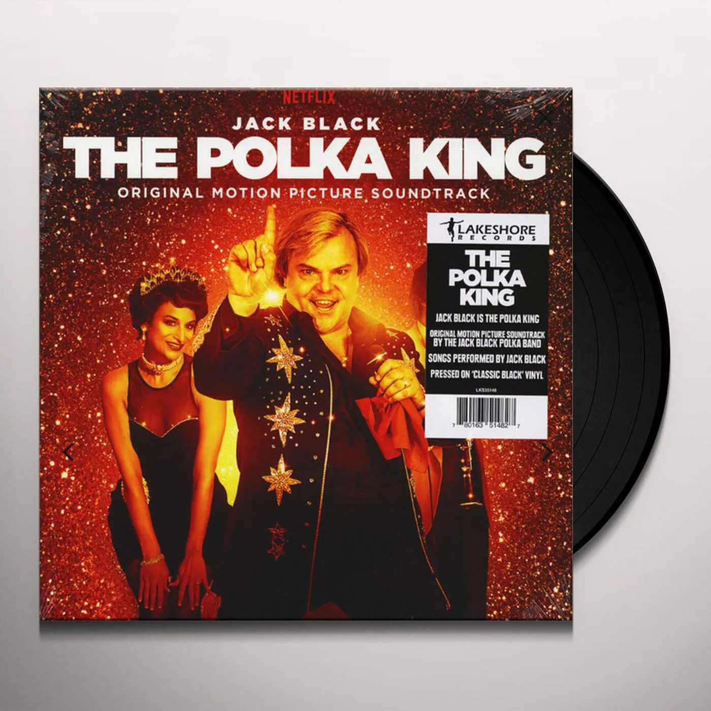 Jack Black POLKA KING - Original Soundtrack Vinyl Record