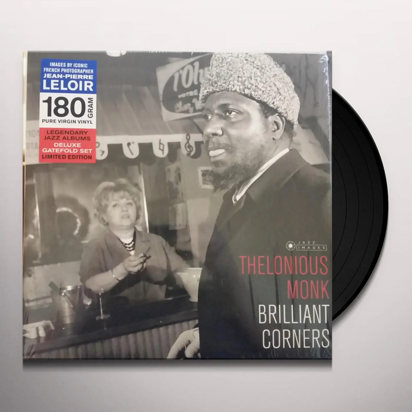 Thelonious Monk BRILLIANT CORNERS (COVER PHOTO BY JEAN-PIERRE LELOIR/GATEFOLD 180G EDITION) Vinyl Record