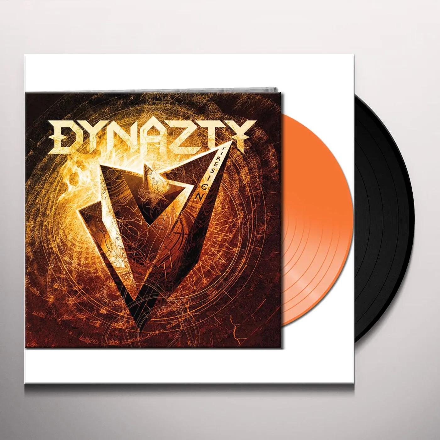 Dynazty FIRESIGN Vinyl Record - Clear Vinyl, Gatefold Sleeve, Limited Edition, Orange Vinyl
