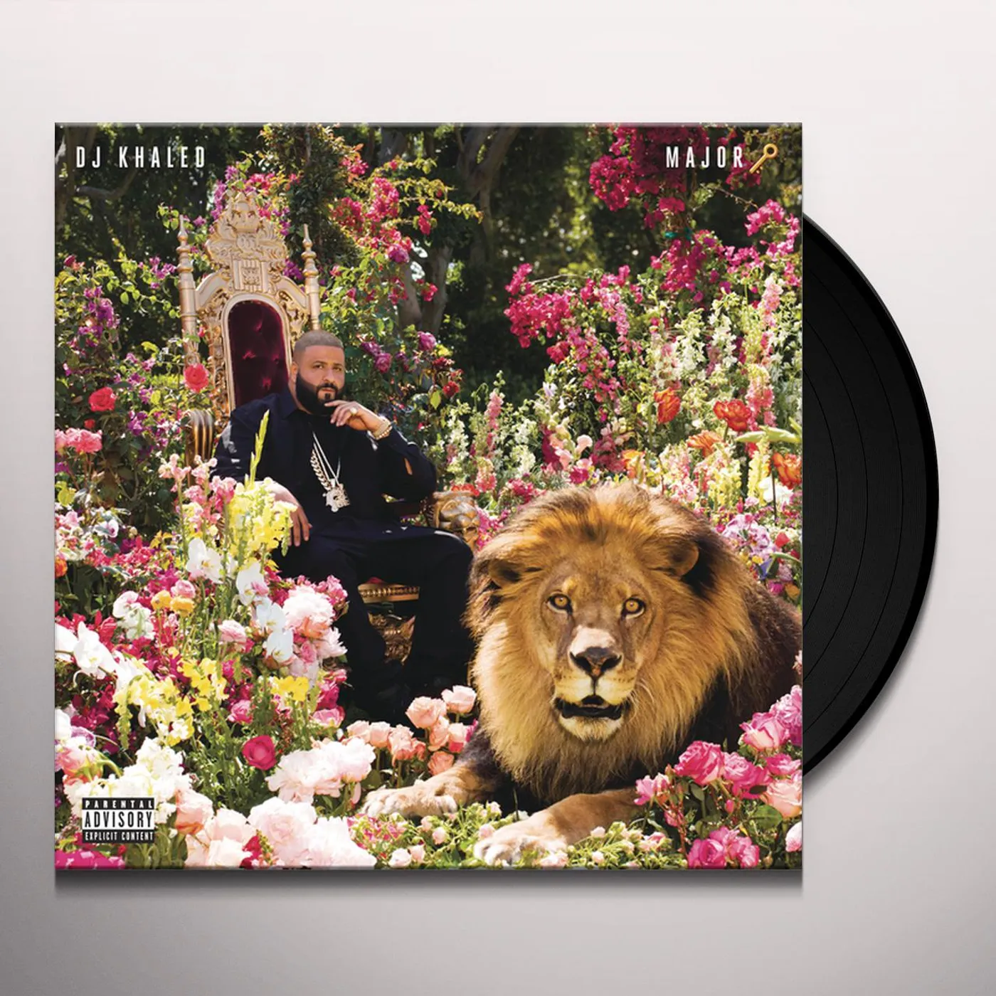 DJ Khaled MAJOR KEY (PA/2LP/150G/DL CARD) Vinyl Record
