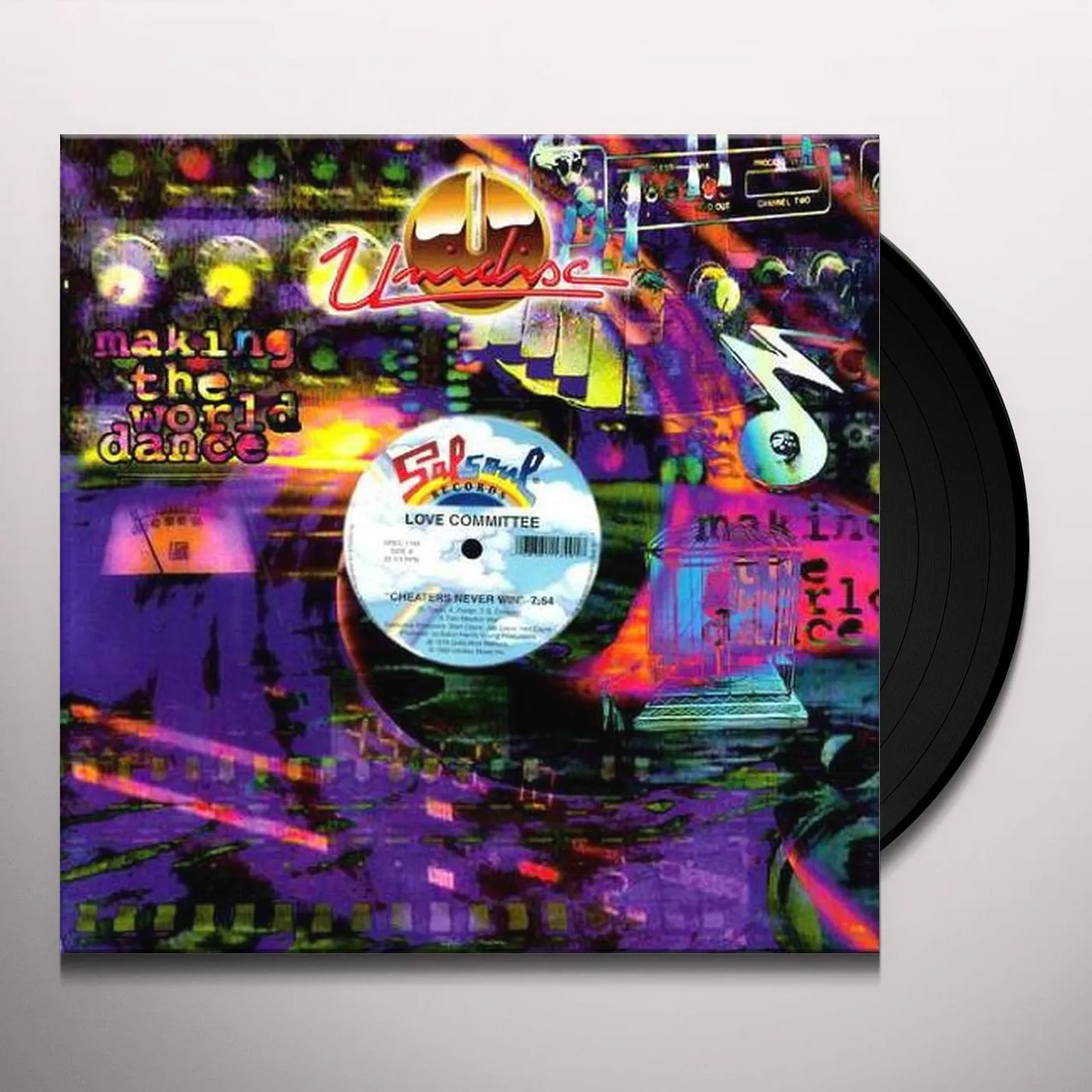 Love Committee CHEATERS NEVER WIN/LAW & ORDER Vinyl Record