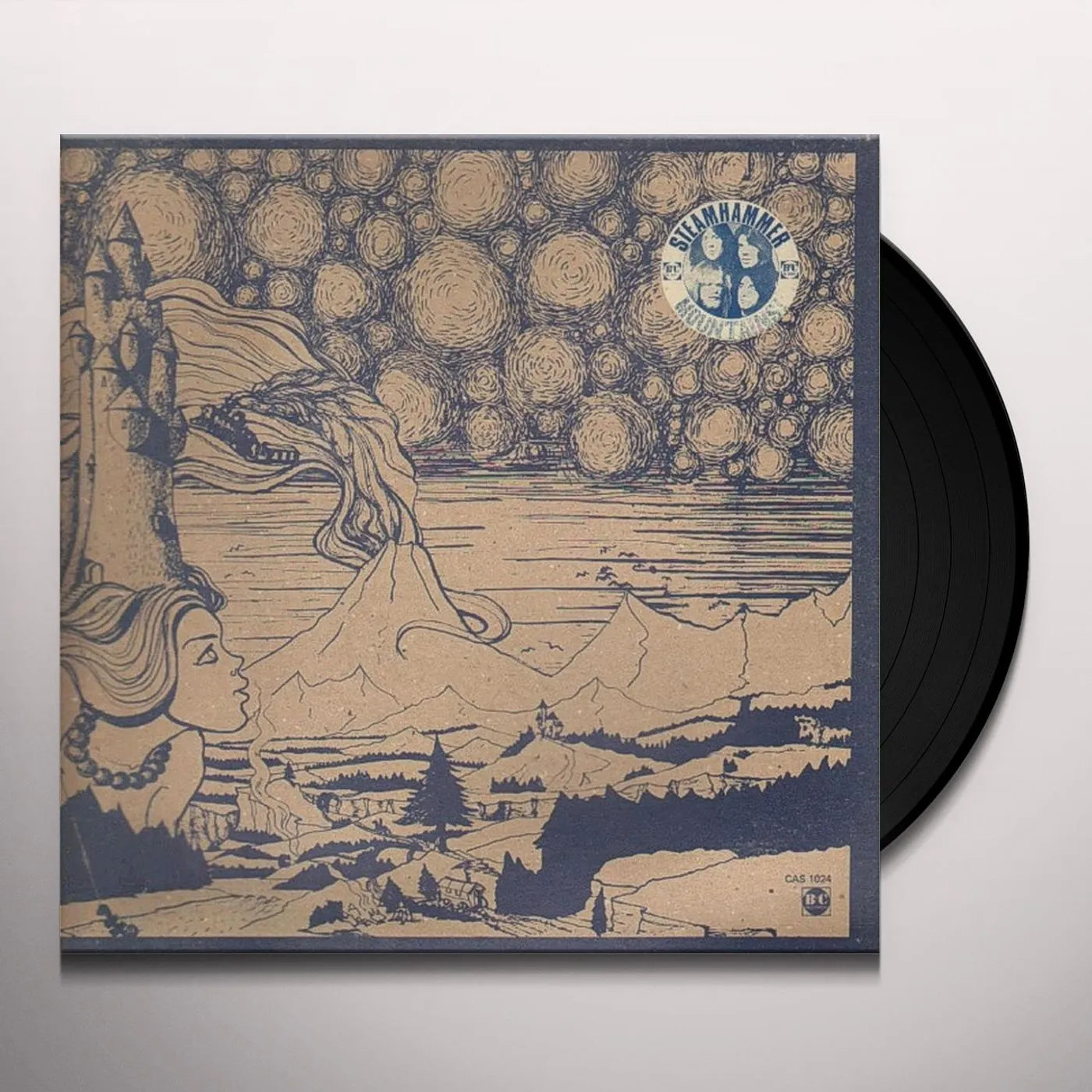 Steamhammer MOUNTAINS - NATURAL COLOR VINYL Vinyl Record