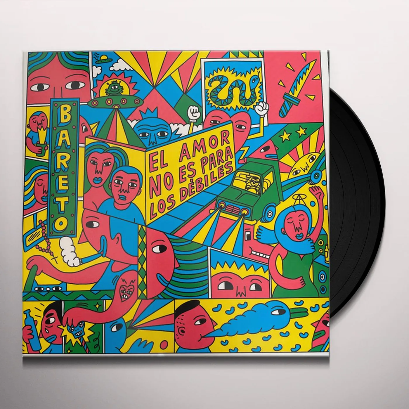 Bareto EL AMOR NO ES PARA LOS DEBILES Vinyl Record