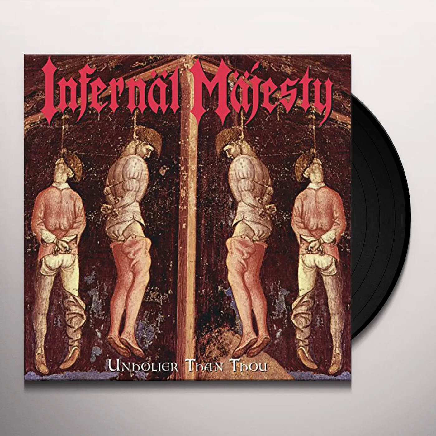 Infernäl Mäjesty UNHOLIER THAN THOU 2001 REMIX (CLEAR VINYL) Vinyl Record
