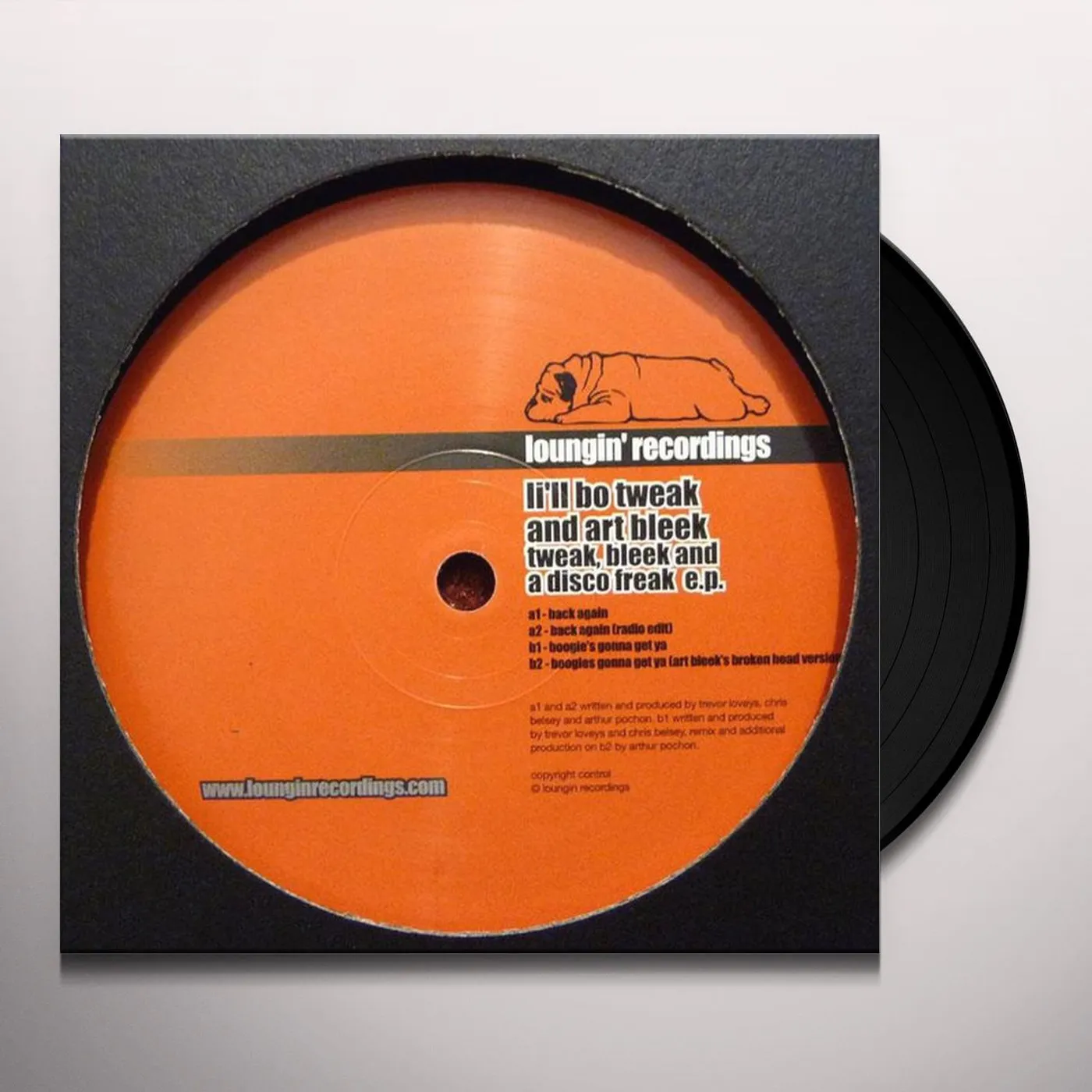 Li'll Bo Tweak BLEEK & A DISCO FREAK EP Vinyl Record